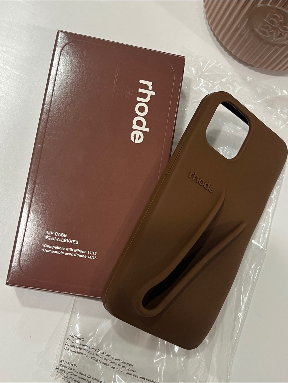 NEW 🤎rhode lip case🤎